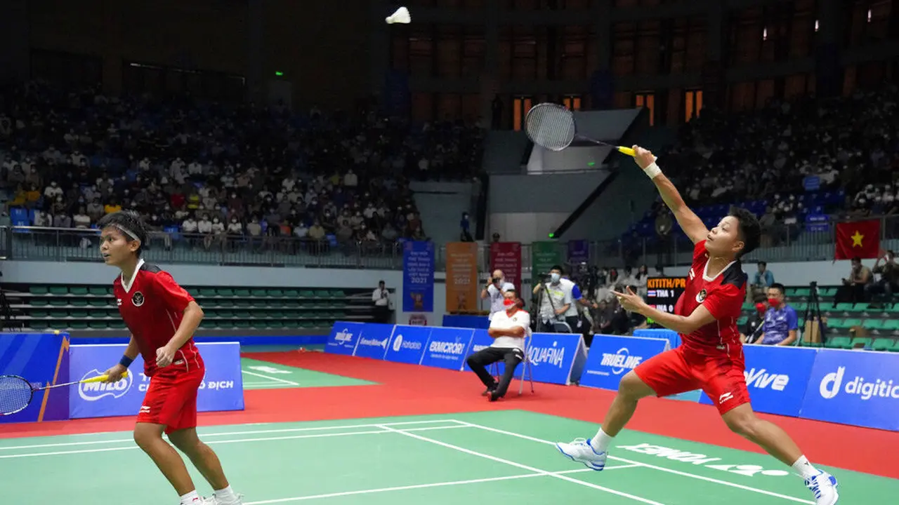 Foto: Ditaklukkan Thailand, Srikandi Bulutangkis Indonesia Gagal Raih Emas SEA Games 2021