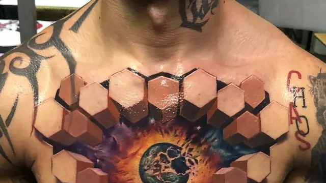Tato 3D (Foto: instagram/ @Jesse_Rix)