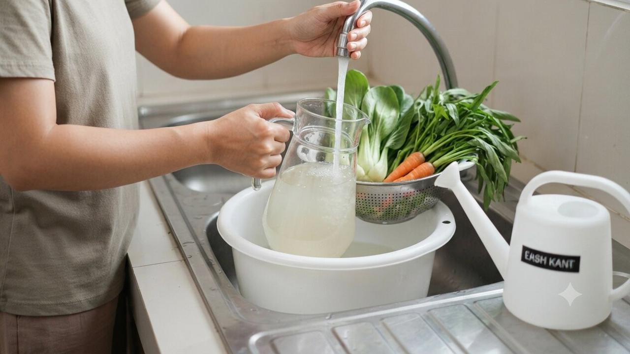Cara Memanfaatkan Air Cucian Sayur untuk Kebun