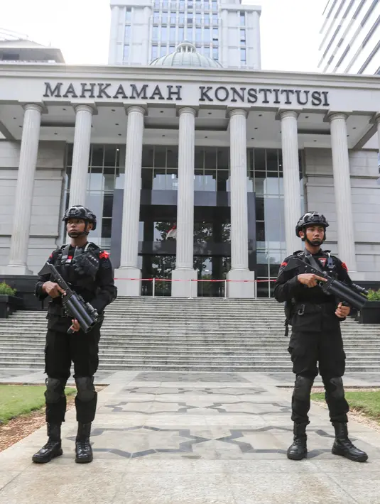Adapun, putusan MKMK ini terkait kasus dugaan pelanggaran Kode Etik dan Perilaku Hakim Konstitusi terkait putusan Mahkamah Konstitusi Nomor 90/PUU-XXI/2023. (Liputan6.com/Angga Yuniar)