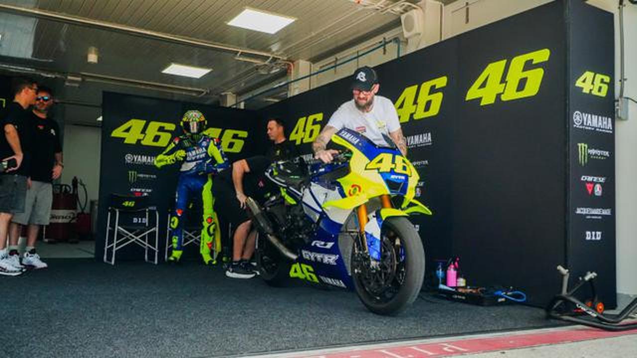 Kata-kata Valentino Rossi usai Kali Pertama Coba Sirkuit Mandalika: Aspalnya Sangat Bagus