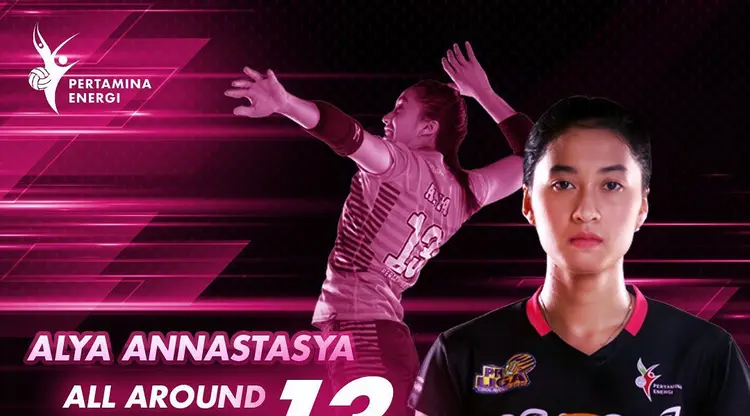 Biografi Profil Biodata Alya Anastasya Pemain Voli JEP Jakarta Elektrik PLN