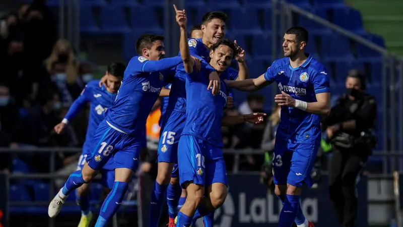 Foto: Real Madrid Dipermalukan Getafe, Barcelona Menang Tipis atas Real Mallorca di Liga Spanyol