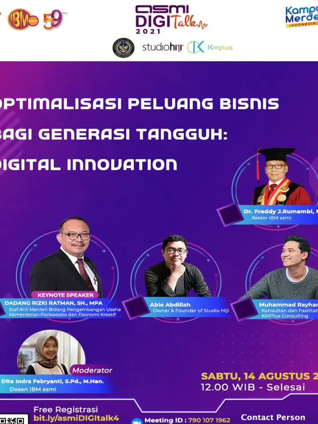 Kemenparekraf Gelorakan Semangat Kewirausahaan ke Kawula Muda