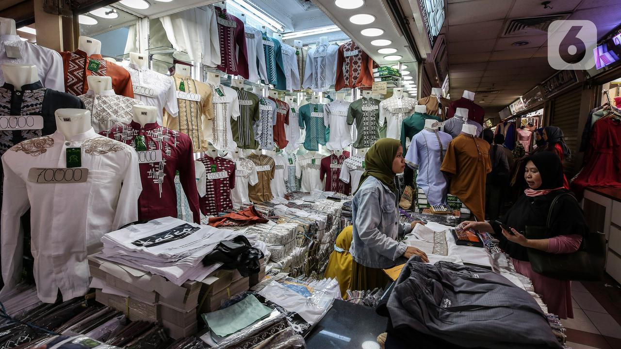 Jelang Ramadan, Tanah Abang Ramai