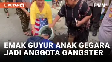 Jadi Anggota Gangster dan Tawuran, Pelajar di Surabaya Diguyur Ibu Gunakan Air Cucian