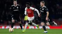 Winger muda Arsenal, Bukayo Saka (Adrian DENNIS / AFP)