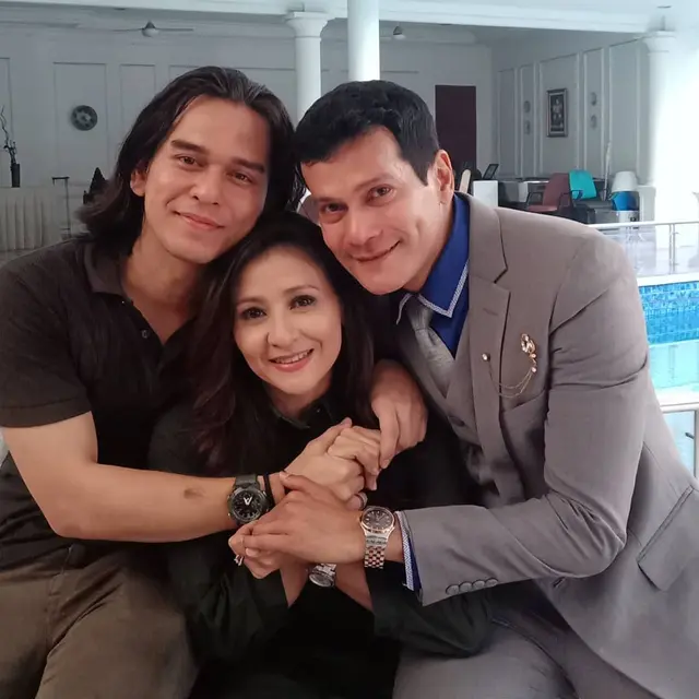 Pamit dari Samudra Cinta, Ini 6 Momen Manis Ine Dewi Bareng Azof dan Adam Jordan