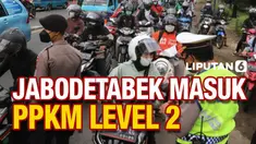 Pemerintah memasukkan aglomerasi Jabodetabek ke dalam PPKM Level 2. Sejumlah aturan kembali berlaku, seperti jam operasi serta kapasitas maksimum pusat perbelanjaan hingga bioskop.