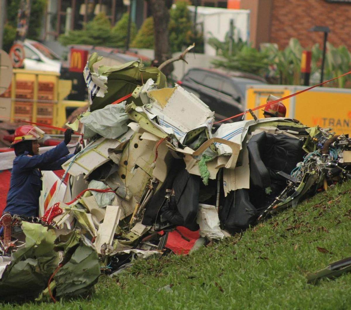 Juru Bicara Kementerian Perhubungan Adita Irawati mengatakan, jenis pesawat yang jatuh di BSD itu yakni Tecnam P2006T. Foto: merdeka.com / Arie Basuki<br>