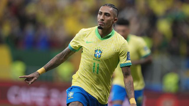 Raphinha, Brasil, Kualifikasi Piala Dunia 2026 zona Amerika Selatan