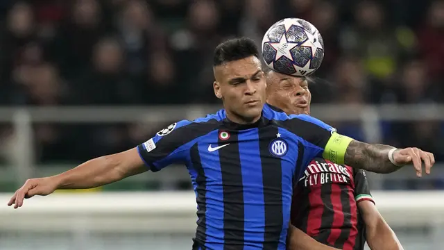 Foto: Duo Pemain Gaek Bawa Inter Satu Kaki Menuju Final Liga Champions 2022/2023, Lesatkan Dua Gol Kemenangan ke Gawang Milan