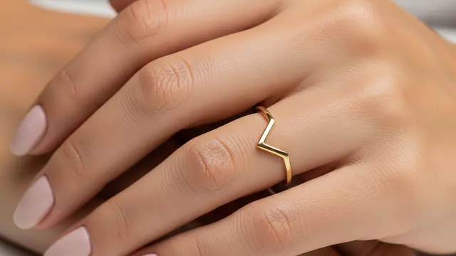 Desain Cincin Emas yang Mudah Dijual Kembali (AI)