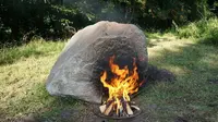 jika dibakar di bagian bawahnya, batu ini akan menghasilkan wi-fi. Bagaimana bisa?