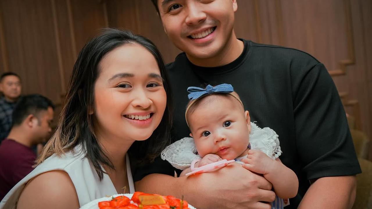 Potret Ultah Gritte Agatha ke-29, Bahagia Rayakan Bareng Suami dan Anak