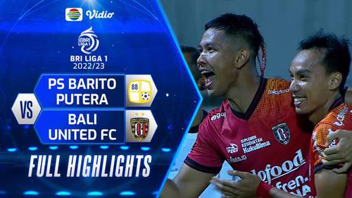 VIDEO: Highlight BRI Liga 1, Barito Putera Dikalahkan Bali United di Pekan Kelima