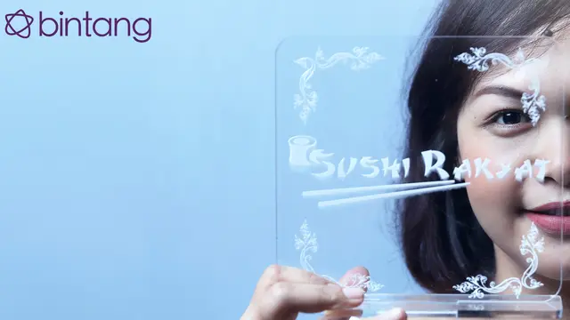 Eksklusif, Dini Utami dan Hobi Makan Sushi yang Berbuah Rezeki