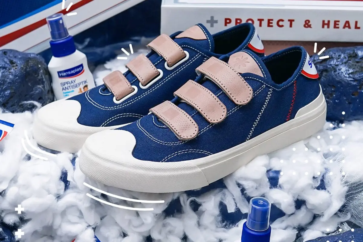 Koleksi kolaborasi Sage Footwear X Hansaplast