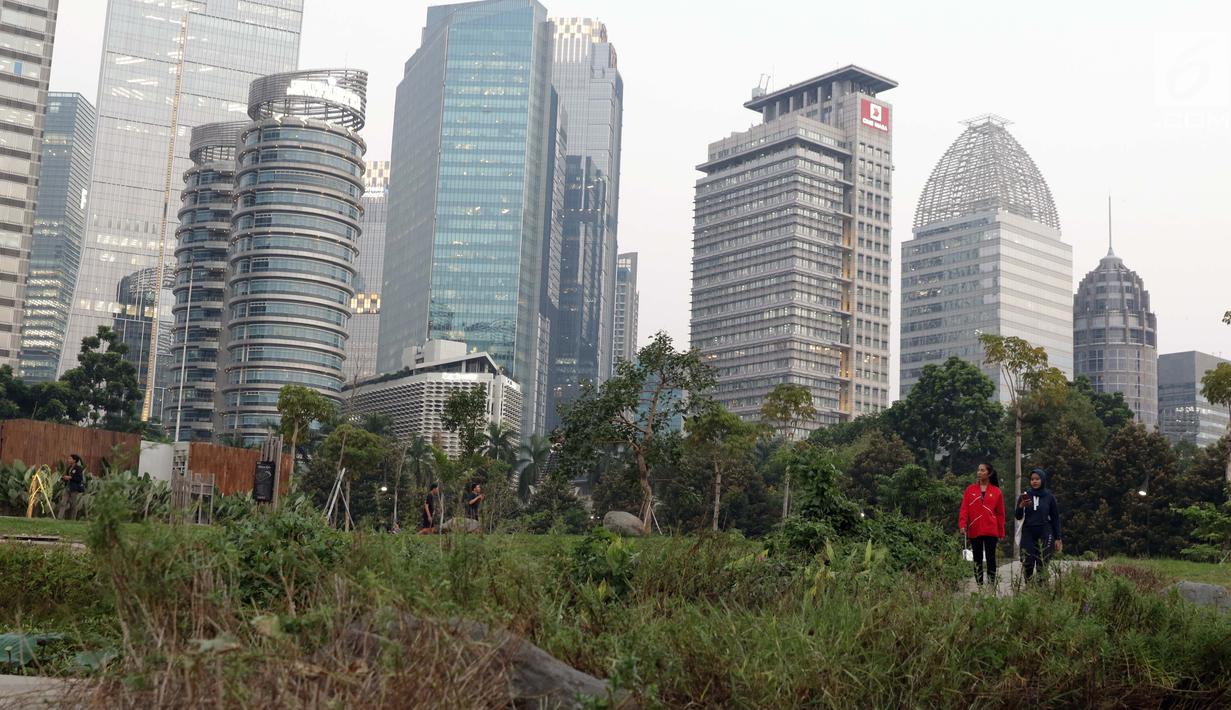 Foto Nyaris Rampung Begini Kondisi Pembangunan Hutan Kota