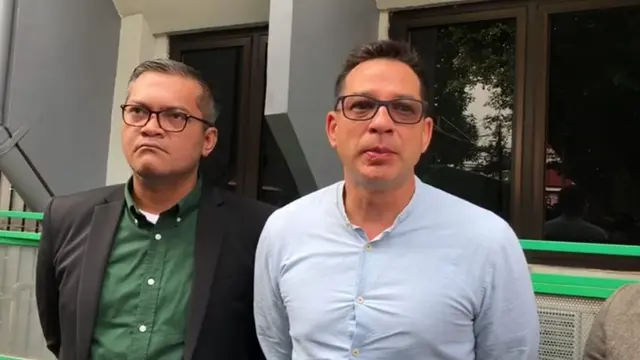 Ari Wibowo di Pengadilan Negeri Jakarta Selatan, Senin (29/5/2023).
