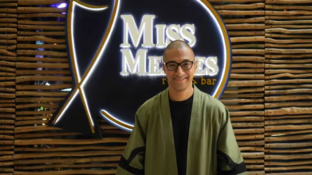Marcell Siahaan di acara Miss Mendes