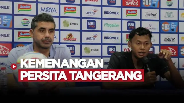 VIDEO: Persita Tangerang Taklukkan Macan Kemayoran, Lewat Gol Tunggal Esal Sahrul