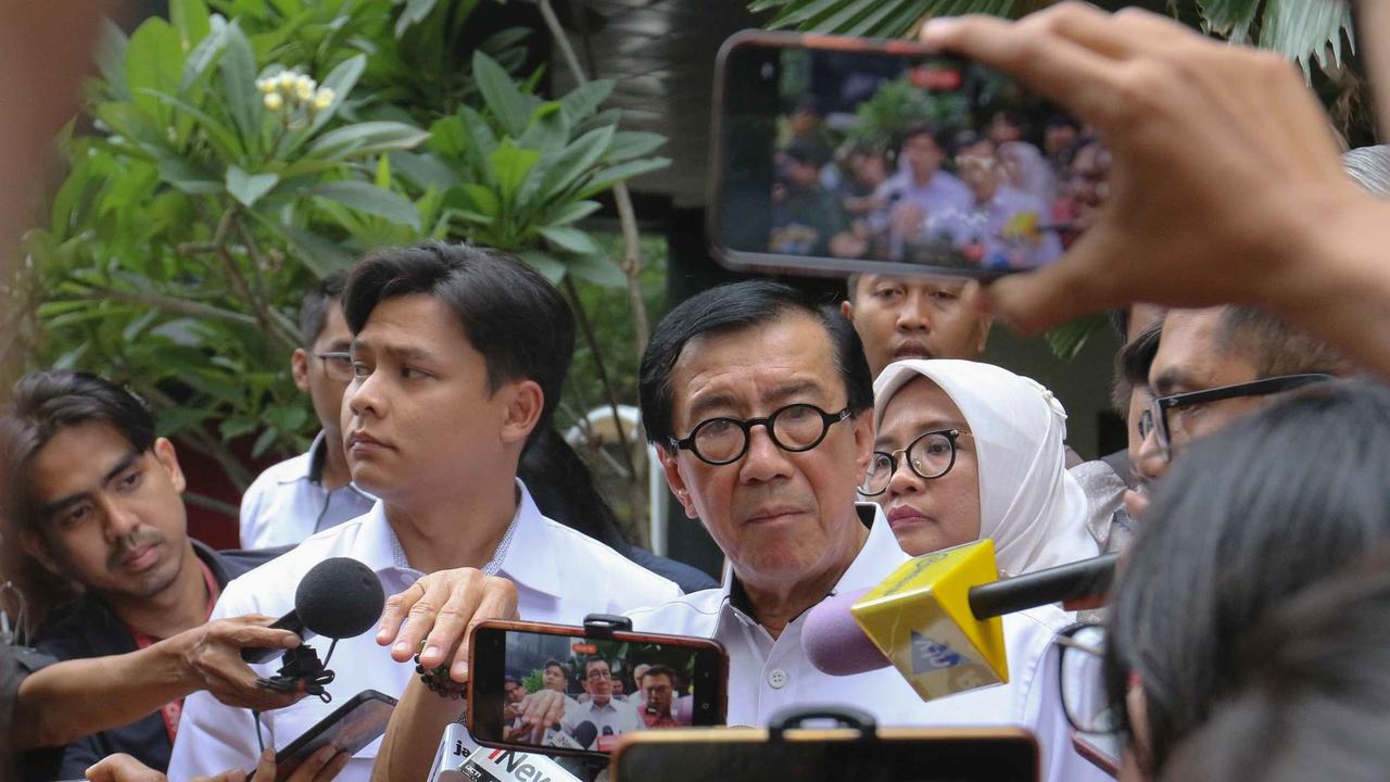Yasonna Laoly usai diperiksa KPK terkait kasus Harun Masiku