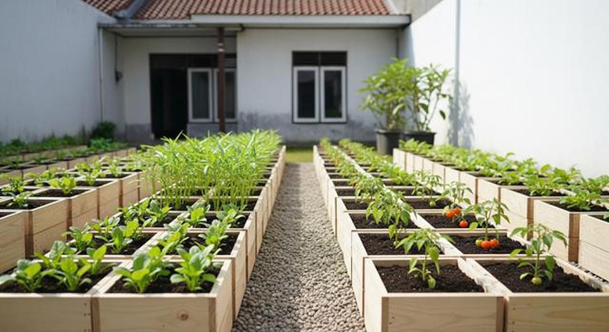 9 Ide Kebun Sayur Minimalis Belakang Rumah Modal Rp 300 Ribu, Cocok untuk Pemula
