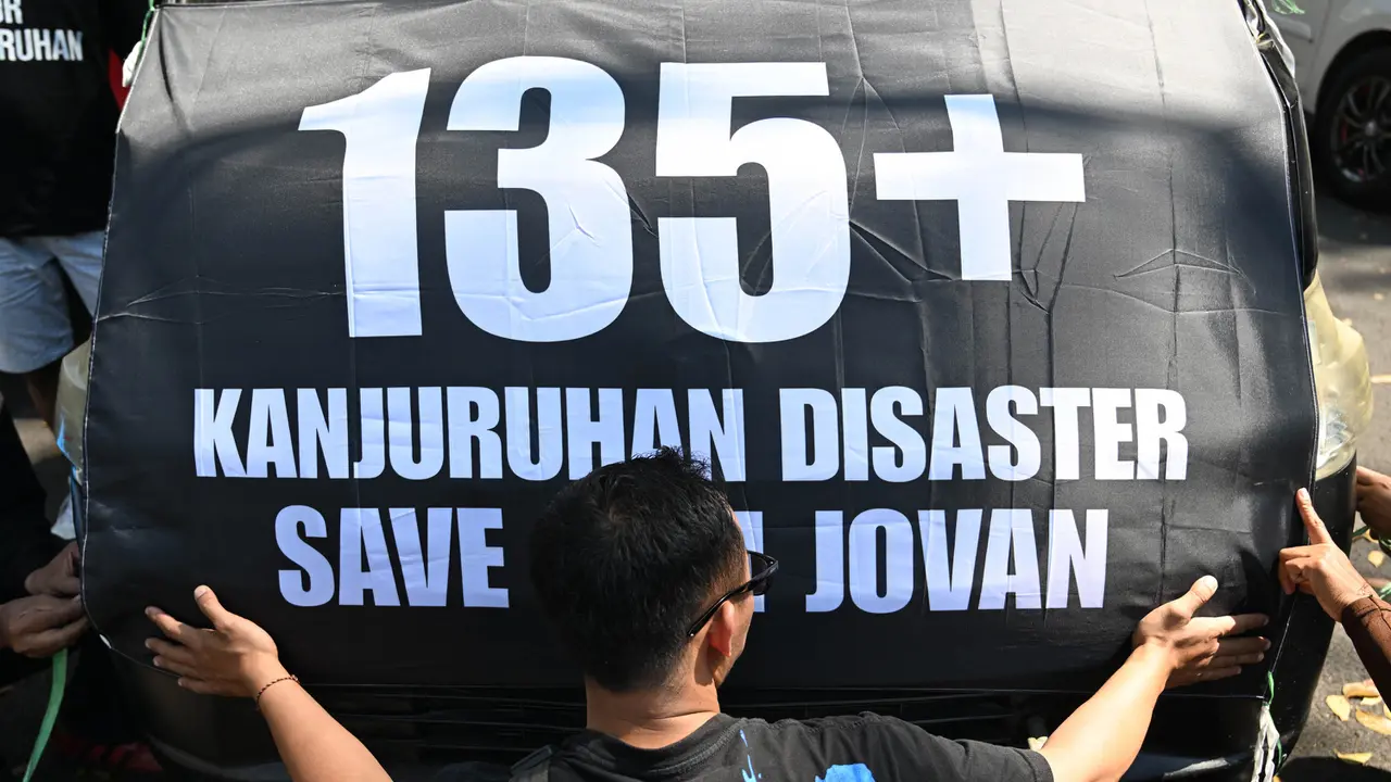 Potret Peringatan Setahun Tragedi Kanjuruhan
