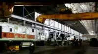 Cara PT KAI Kebut Perbaikan Lokomotif Jelang Lebaran