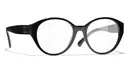 Variasi pada kacamata logam melengkapi koleksi kali ini, dikhususkan untuk tema cahaya, fokus pada garis halus strass dan dihadirkan sebagai sunglasses dan kacamata optik. Foto: Document/Chanel.