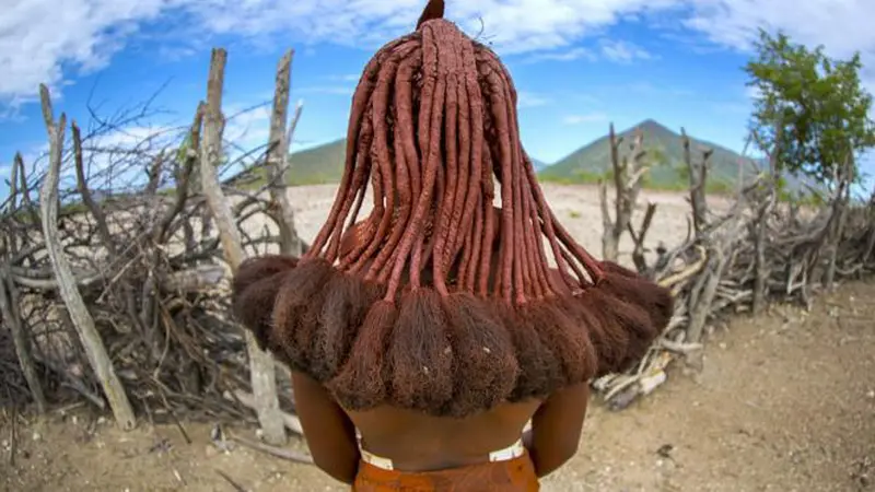 Rambut Ajaib Wanita Suku Himba di Namibia