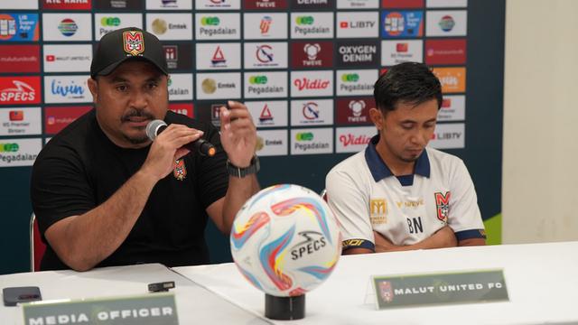 Imran Nahumarury dan Bagus Nirwanto - Malut United di Pegadaian Liga 2 2023/2024