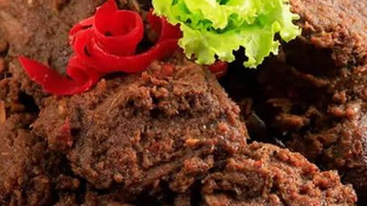 8. Rendang Bumbu Kental