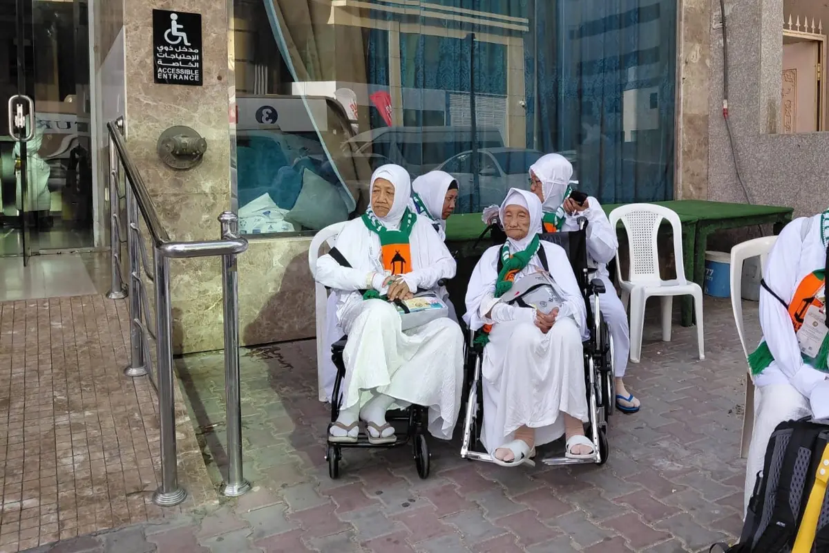 Jemaah haji Indonesia berangkat ke Arafah, Senin, 25 Mei 2026.