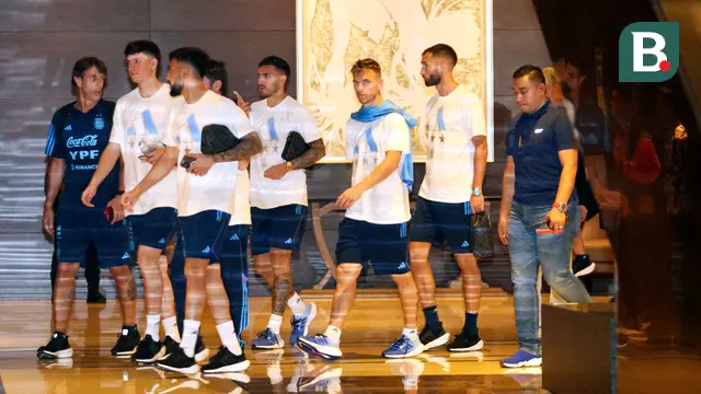 Foto: Penampakan Dua Pemain Muda Manchester Setelah Timnas Argentina Jalani Latihan