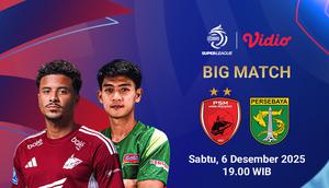 Saksikan PSM Makassar vs Pesebaya eksklusif di Vidio.