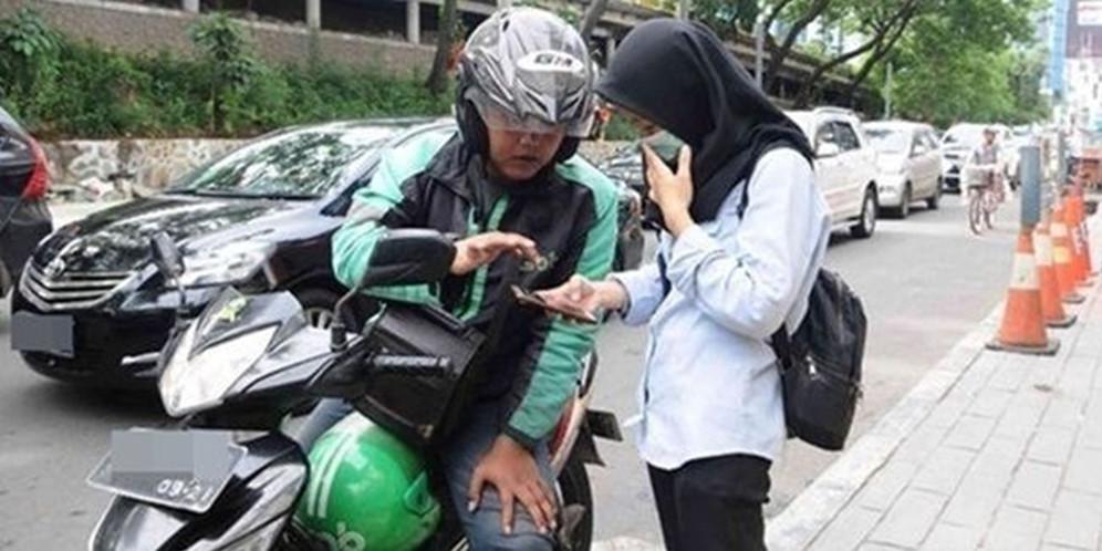 Ilustrasi driver ojol (Liputan6.com)