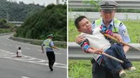 Tega,Seorang Sopir Taksi Meninggalkan Pria Lumpuh di Tengah Jalan