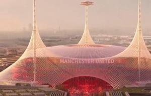 Desain calon stadion baru Manchester United. (Bola.com/X&nbsp;Manchester United)