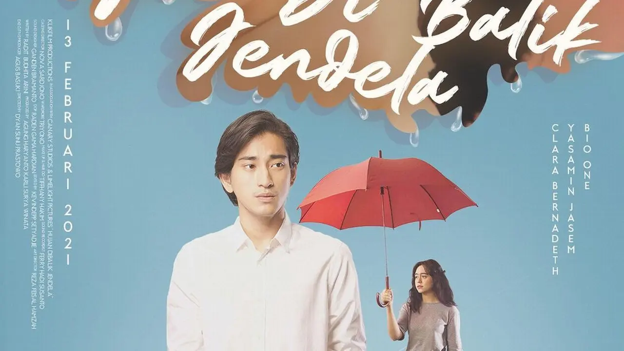 Poster film Hujan di Balik Jendela. (Foto: Instagram @clarabernadeth)
