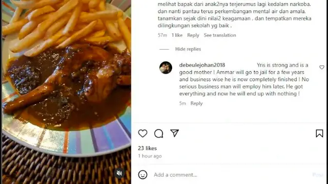 Ayah Irish Bella Yakin Ammar Zoni Kali Ini Akan Masuk Penjara Setelah Tiga Kali Ditangkap Karena Narkoba