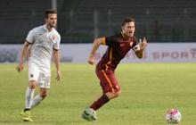 Aksi Totti dkk di laga AS Roma Indonesia Day 2015