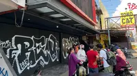 Salah satu kantor Worldcoin di Bekasi, tepatnya di Jalan Insinyur H. Juanda. (Foto: Liputan6.com/Gagas Y)