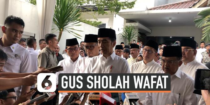 VIDEO: Presiden Jokowi Melayat ke Kediaman Gus Sholah
