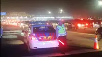  KM 64 Tol Cikampek Arah Jakarta Padat Merayap