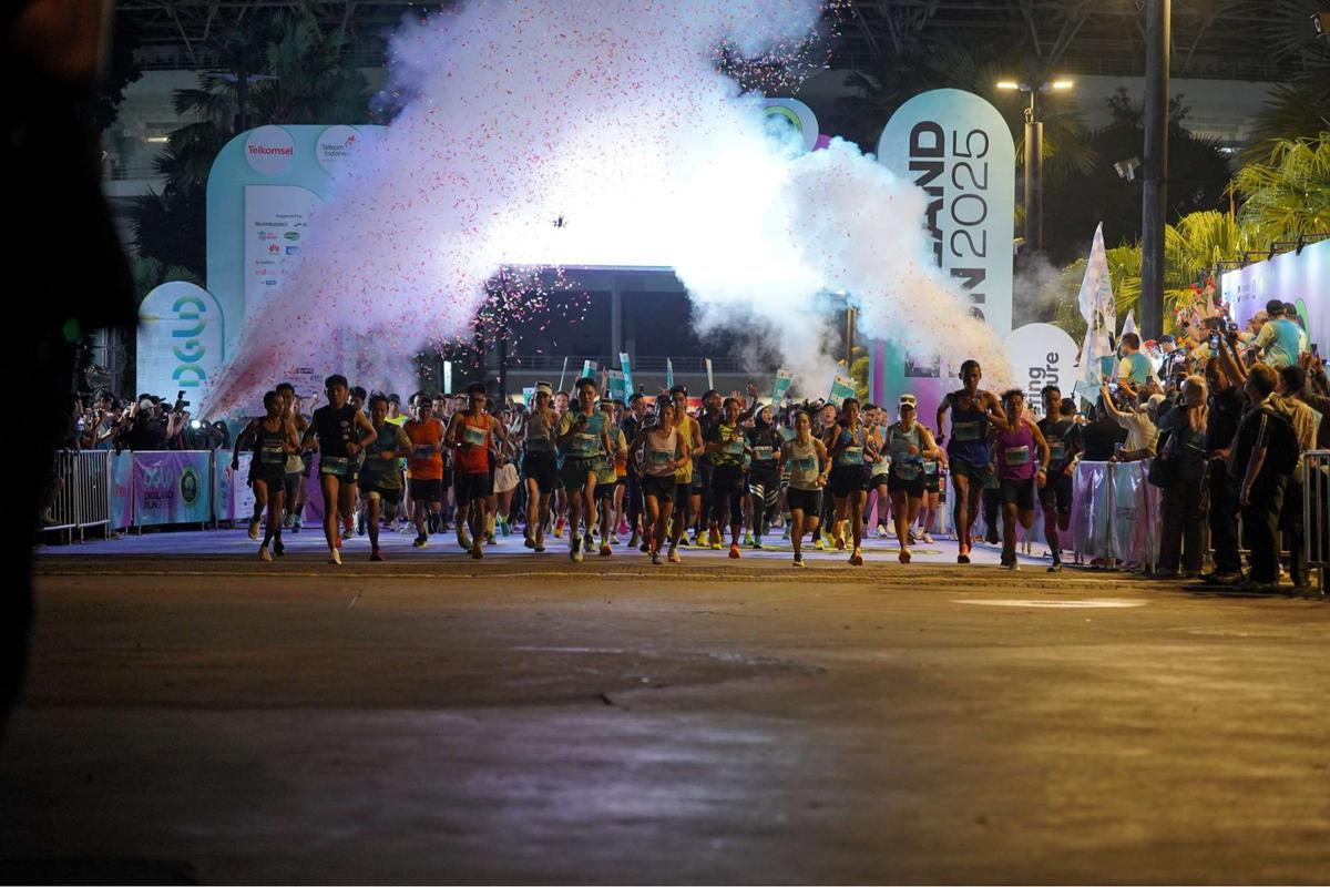 Antusiasme 12.500 Pelari Ramaikan Digiland Run 2025