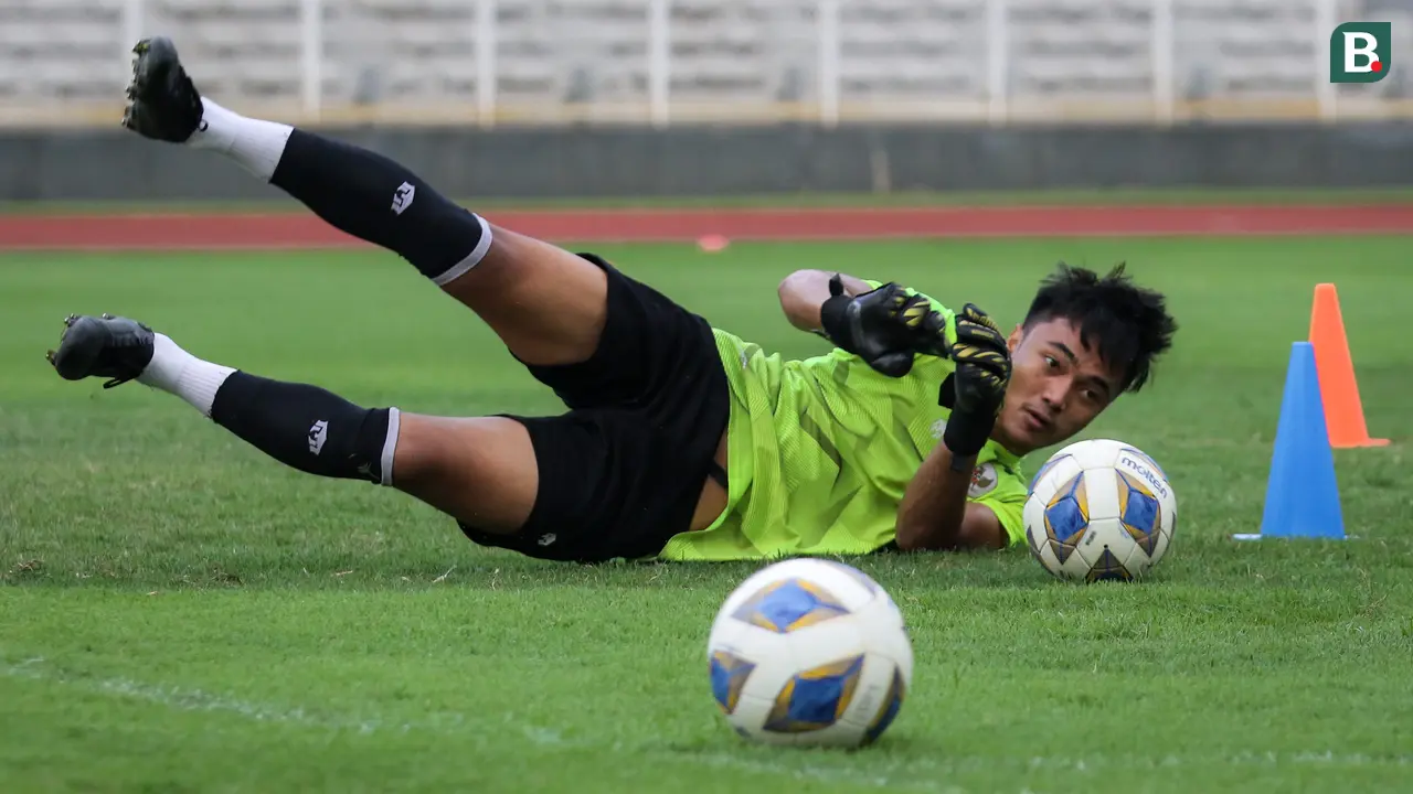 Foto: Aksi Para Penggawa Timnas Indonesia U-23 Saat Latihan Persiapan SEA Games 2021