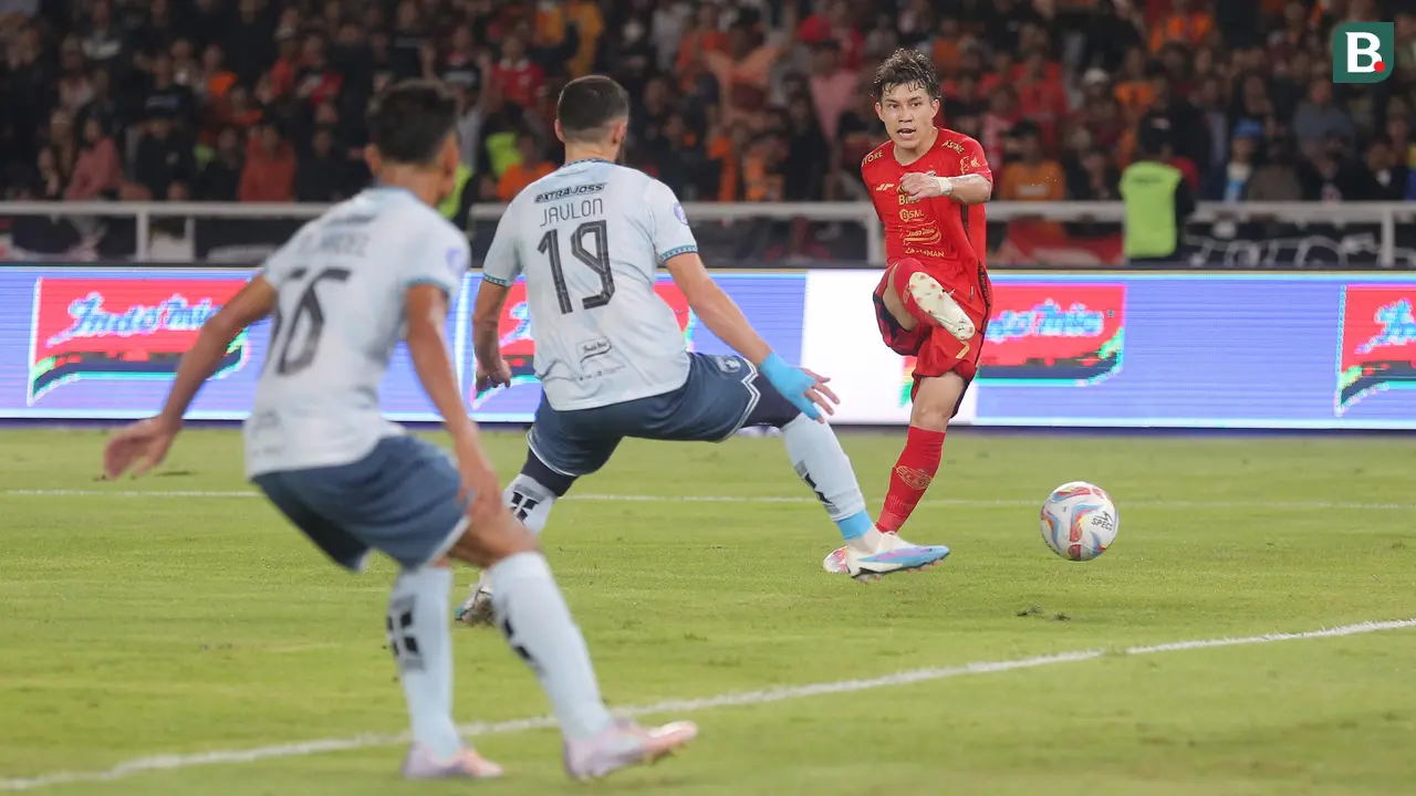 Foto: Persija Jakarta Ditahan Imbang Persita Tangerang dalam Laga Lanjutan BRI Liga 1 2023 / 2024