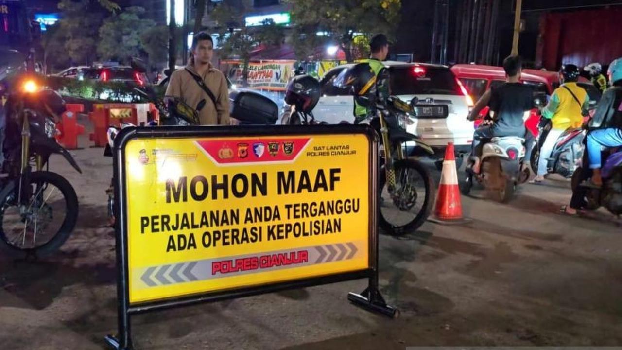 Polres Cianjur Amankan Ribuan Motor Knalpot Bising, Razia Akan Terus Digelar